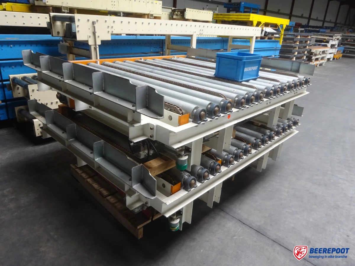 Rollenbaan-/kettingbaanwissels